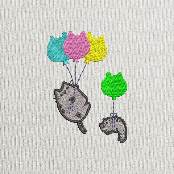 Balloon Cats